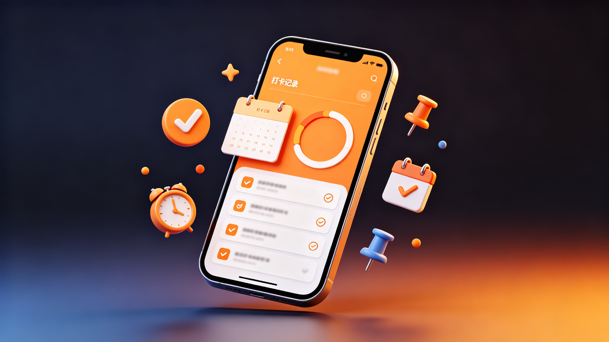 丫丫时间管理 App 界面